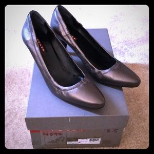 Only worn once! PRADA heels!